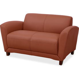 Reception Loveseat - Mahogany