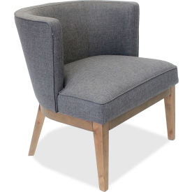 Linen Fabric Accent Chair - Gray