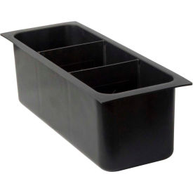 Ice Bin Beverage Holder Insert, Fits 18" Deep, Plastic