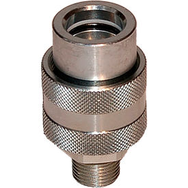 10,000 PSI Hydraulic Jack Quick Coupling, 3/8" Female NPT thread x 3/8" Female Coupler