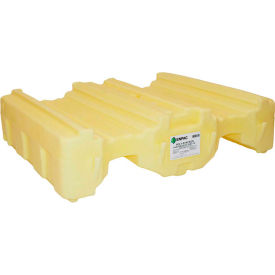Poly-Stacker Double Drum Stack for 55 Gallon Drums - Yellow