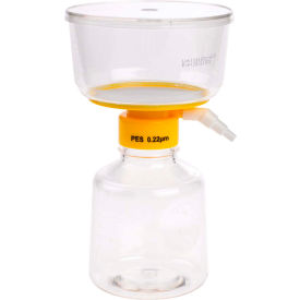 500ml Filter System, 0.22μm PES Filter, 90mm Diameter, Sterile, 12/case
