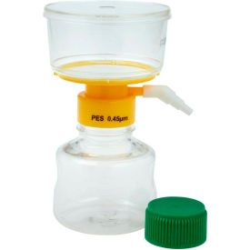 250ml Filter System, 0.45µm PES Filter, 75mm Diameter, Sterile, 12/Case