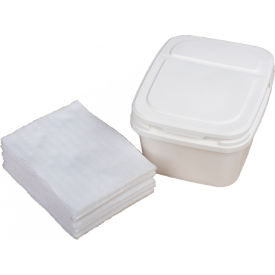 Laundry-Free Premira II Microfiber Hand Pads, 6" x 8" - 150 Pads/Case