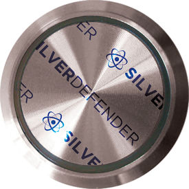 Antimicrobial Film For Round Elevator Buttons, 5"H x 4"W Clear 100/Pack