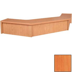 Corner Riser - 48-3/4"W x 48-3/4"D x 10"H Oiled Cherry
