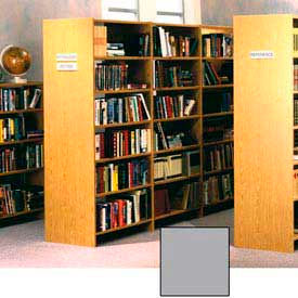84" Double Face Shelving Base - 37"W x 24"D x 83-3/4"H Gray