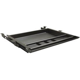 Pencil Drawer - 23-1/8"W x 17"D x 2"H Black Granite