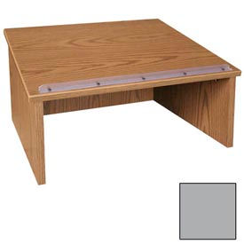 Table top Podium / Lectern - 24"W x 19-3 / 4"D x 13-3 / 4"H Gray