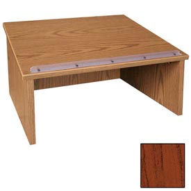 Table top Podium / Lectern - 24"W x 19-3/4"D x 13-3/4"H Mahogany