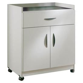 Deluxe Machine Stand, 30"W x 19-5/8"D x 36-1/8"H, Gray