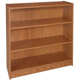 42" Adjustable Bookcase - 36"W x 11-7/8"D x 41-7/8"H Medium Oak
