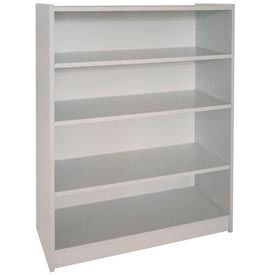48" Adjustable Bookcase - 36"W x 11-7/8"D x 47-1/8"H Gray