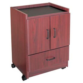 Coffee Bar, 21-3/8"W x 17-7/8"D x 30-3/8"H, Mahogany