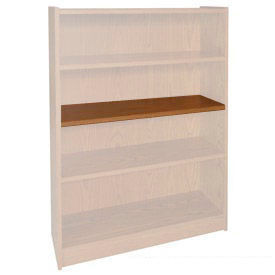 Extra Shelf - 34-1/2"W x 11-1/2"D x 3/4" Thick for Adj. Bookcase Medium Oak