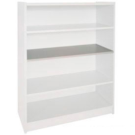 Extra Shelf - 34-1/2"W x 11-1/2"D x 3/4" Thick for Adj. Bookcase Gray