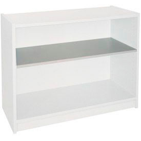 Extra Shelf - 34-1/2"W x 11-1/2"D x 1" Thick for Adjustable Bookcase Gray