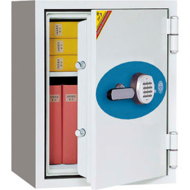 Fire Fighter 1-Hour Digital Fire & Water Resistant Safe 1.75 cu ft, Off-White, Steel