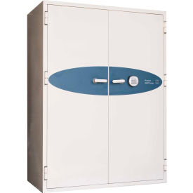 2-Hour Digital Fire/Water Resistant Media Safe 15.75 cu ft, Off-White