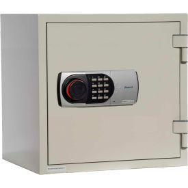 Olympian Digital Fire Resistant Safe 0.87 cu ft, Off-White, Steel