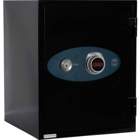 Olympian Key & Combination Dual Control Fire Resistant Safe 1.3 cu ft, Black, Steel