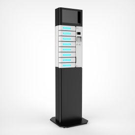 8 Chamber UV-C Charging Locker