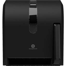 Universal Push-Paddle Paper Towel Dispenser, Opaque
