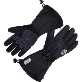 ProFlex 825WP Thermal Waterproof Winter Work Gloves, XL, Black