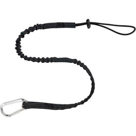 Squids Tool Lanyard-Single Carabiner, 10 Lbs., Black