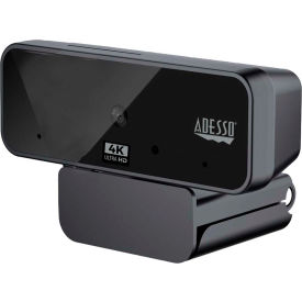4K Ultra HD USB Webcam with Built-in Dual Microphone and Privacy Shutter Cover
