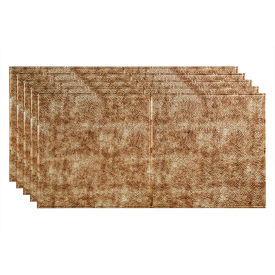 Border Fill - 48-3/8" x 24-3/8" PVC Glue Up Tile in Bermuda Bronze