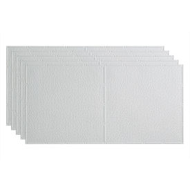 Border Fill - 48-3/8" x 24-3/8" Glue Up Tile in Matte White - PG5601