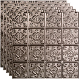 Traditional Style #1 PVC Lay In Tile in Galvanized Steel - 23-3/4" x 23-3/4" - PL5030