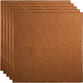 Border Fill - 23-3/4" x 23-3/4" PVC Lay In Tile in Oil Rubbed Bronze