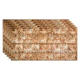 Traditional Style #2 - 48-3/8" x 24-3/8" PVC Glue Up Tile in Bermuda Bronze - PG5117