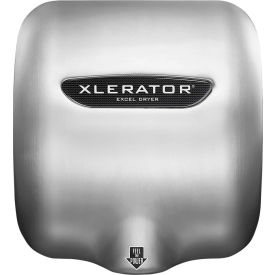 Automatic Hand Dryer W/Noise Reduction & HEPA Filter, Brushed Stainless, 110-120V