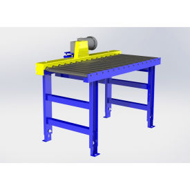 Chain Driven Live Roller Conveyor, 1.9" Dia. Rollers, 1/2 HP - 10'L x 36"W