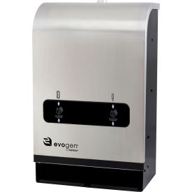 Evogen EVNT4 Mini No Touch Dual Vendor, Stainless/Black