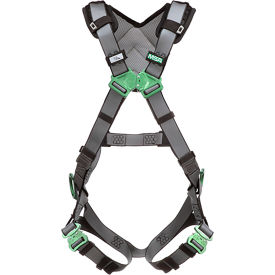 Harness, Back & Hip D-Rings, Quick-Connect Leg Straps, Extra Large