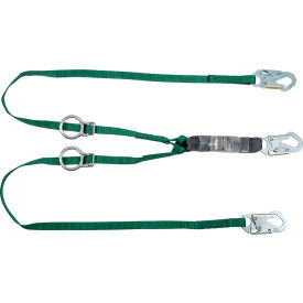 Standard Twin-Leg Energy Absorbing 6' Tie-Back Lanyard, CSA Z259.11-17