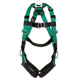 Harness, Back, Chest & Hip D-Rings, Qwik-Fit Leg Straps, Extra Small