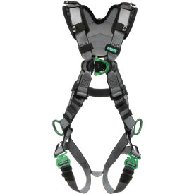 Harness, Back, Chest & Hip D-Rings, Quick-Connect Leg Straps, Standard