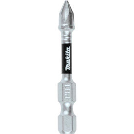 Impact XPS #1 Phillips 2" Power Bit, Matte Nickel, 3/Pack