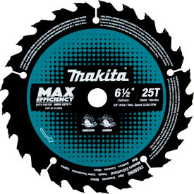 Carbide-Tipped Max Efficiency Ultra-Thin Kerf Circular Saw Blade, Framing, 6-1/2" Diameter, 25 Teeth Per Inch