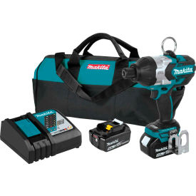 Cordless Hi-Torque 7/16" Hex Impact Wrench Kit, 5.0Ah, 18V Li-Ion, Brushless