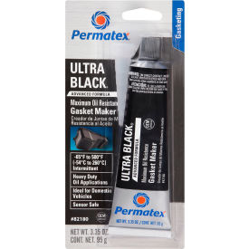 Oil Resistant RTV Gasket Maker 3.35 oz. Tube Black