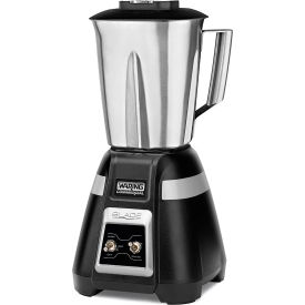 Bar Blender 48 Oz. Stainless Steel Jar, Toggle Switch Design, 2 Speeds, 1 HP