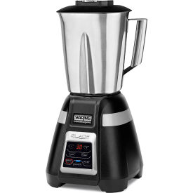Bar Blender 48 Oz. Stainless Steel Jar, Electronic Keypad with Timer, 2 Speeds, 1 HP