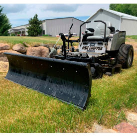 49"W x 19-1/2"H Snow Plow For Zero Turn Mowers - Universal Mount