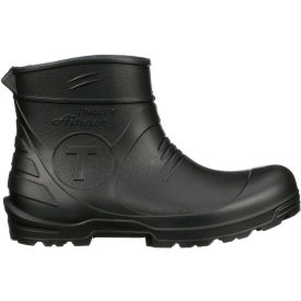 Airgo Ultra Lightweight Boot, Plain Toe, Cleated Outsole, 8"H, Black, Size 13